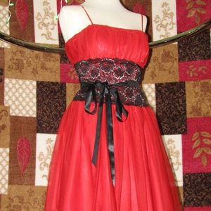 Red and Black Dress SALE